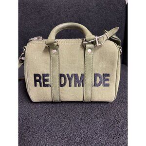 Readymade Olive Green Canvas Overnight Bag Made In Japan